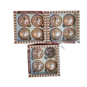 North Pole Traditions Christmas Ornaments Set Of 12
